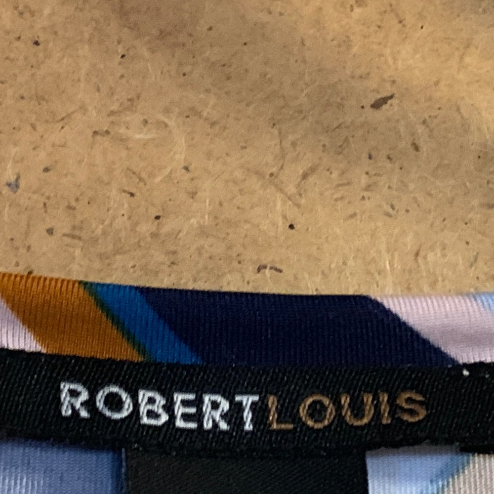 ROBERT LOUIS Multi Color Dress Size L - Picture 2 of 5